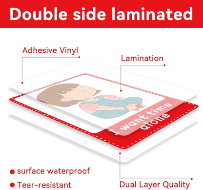 250 Autism Communication Cards – Visual Language Cues