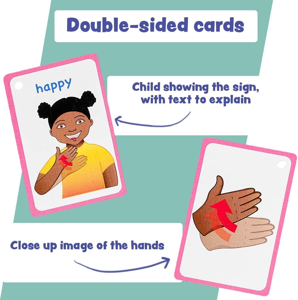 ASL Emotion Cards (250) – Non-Verbal Support