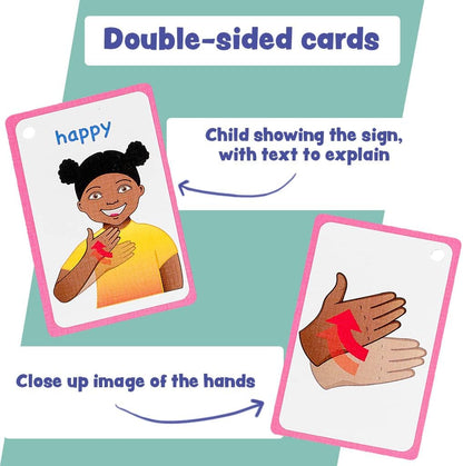 ASL Emotion Cards (250) – Non-Verbal Support