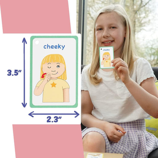 ASL Emotion Cards (250) – Non-Verbal Support