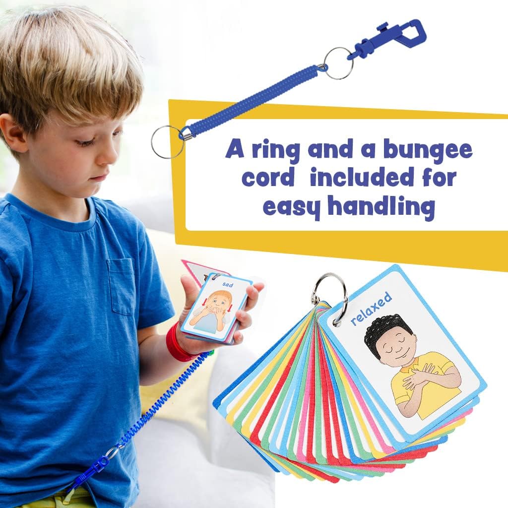 ASL Emotion Cards (250) – Non-Verbal Support