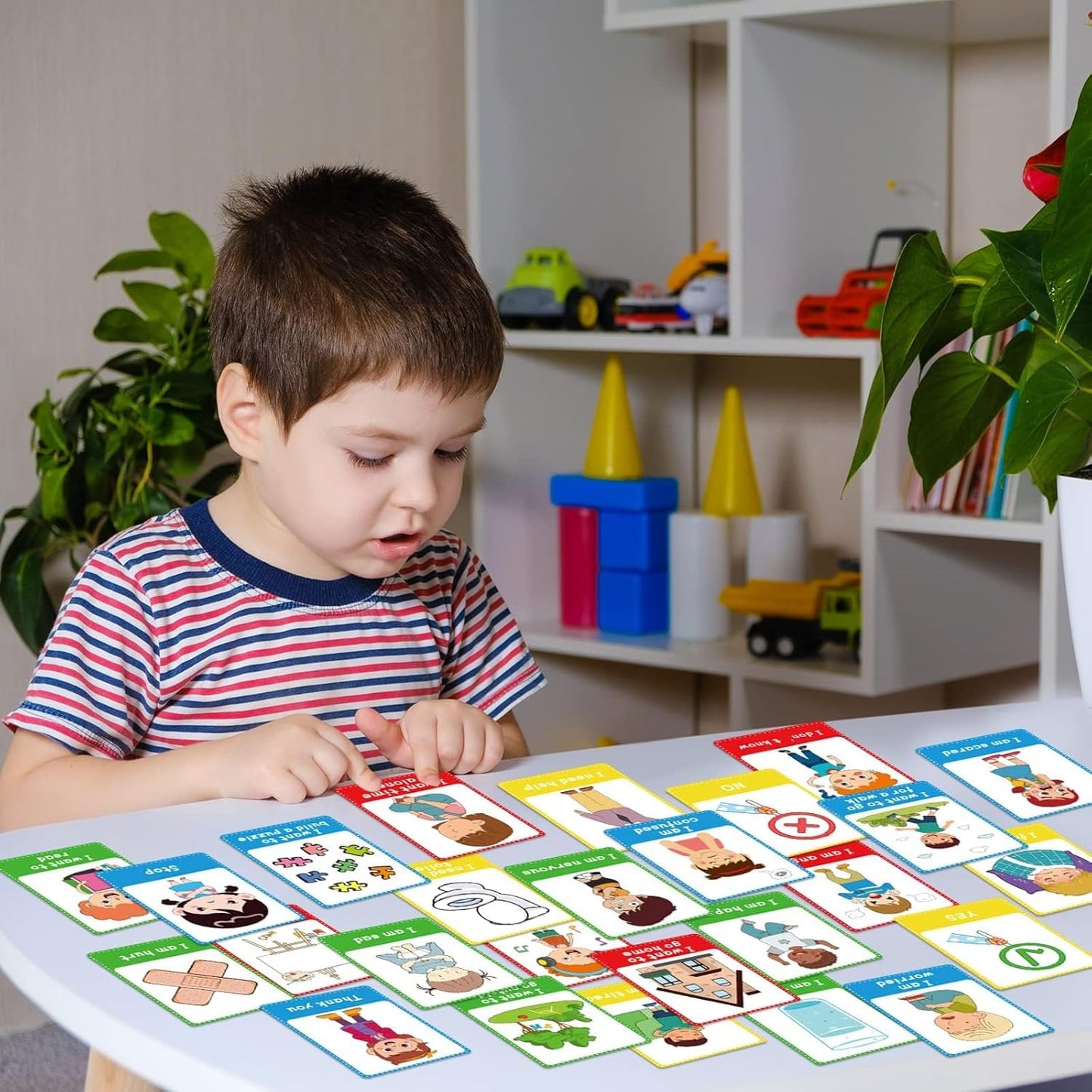 250 Autism Communication Cards – Visual Language Cues