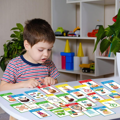 250 Autism Communication Cards – Visual Language Cues