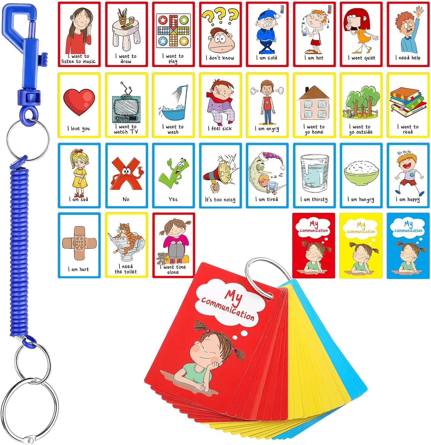 Autism Flash Cards (250) – Visual Support for Speech Delay