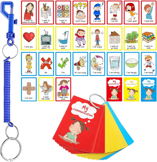 250 Cartes de Communication Autisme – Repères Visuels & Émotions
