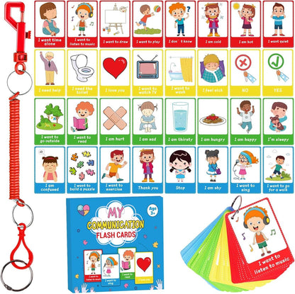 250 Autism Communication Cards – Visual Language Cues