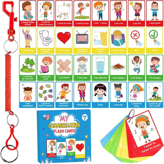 250 Autism Communication Cards – Visual Language Cues