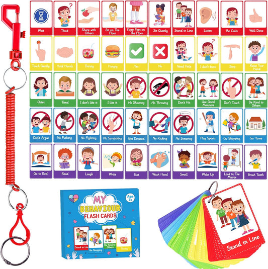 250-Card Autism Cue Pack – Speech & Feelings Aid