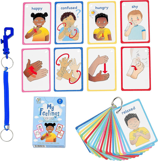 ASL Emotion Cards (250) – Non-Verbal Support