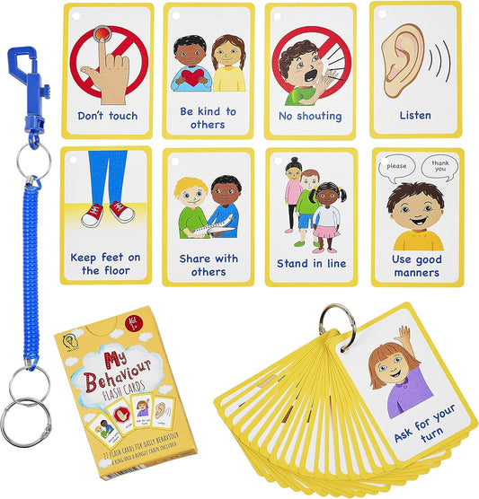 Behavior Cue Cards (27) – Speech-Delay & SEN Support