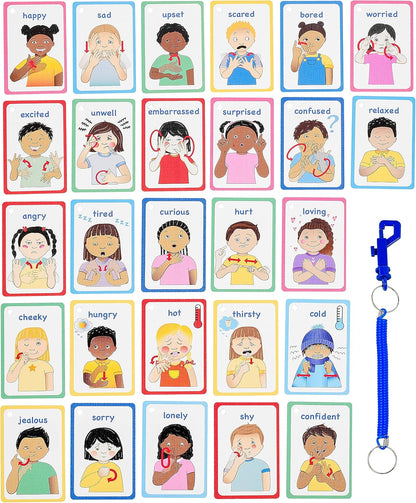 ASL Emotion Cards (250) – Non-Verbal Support