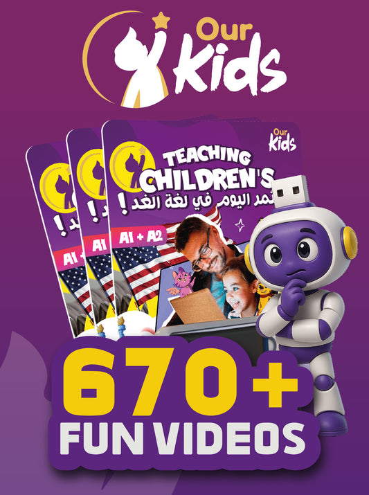 OUR Kids™ Learn English A1 + A2 For your kids